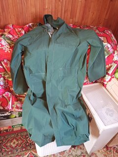 Дождевик плащ 72х120 см, с капюшоном, кнопки, ПВХ, XXXL, UNI - фото 5 от пользователя
