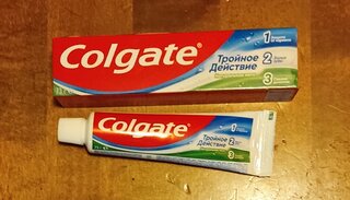 Зубная паста Colgate, Тройное действие, 50 мл - фото 2 от пользователя