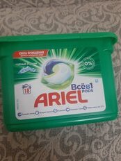 Капсулы для стирки Ariel, Pods Все-в-1 Color Горный родник, 18 шт, капсула 27 г - фото 9 от пользователя