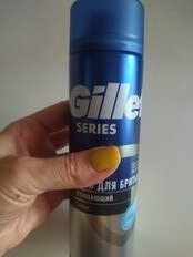 Гель для бритья, Gillette, TGS, для чувствительной кожи, очищающий с углем, 200 мл - фото 5 от пользователя