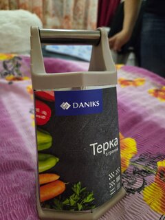 Терка 6 граней, нержавеющая сталь, рукоятка нержавеющая сталь, Daniks, S-Z021602 - фото 7 от пользователя
