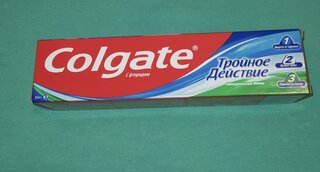 Зубная паста Colgate, Тройное действие, 100 мл - фото 1 от пользователя