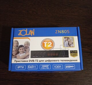 Tv-тюнер цифровое тв, Zolan, ZN-805, 258-805 - фото 4 от пользователя