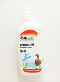 Бальзам для стирки Nordland, 0.75 л, для спортивной одежды, Sport - фото 6 от пользователя