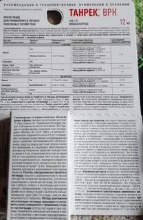 Инсектицид Танрек, от тли, жидкость, 12 мл, флакон, Avgust - фото 4 от пользователя