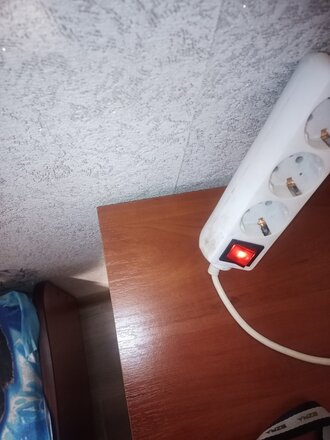 Удлинитель бытовой 3 гнезда, 5 м, ПВС, 3х0.75 мм², с заземлением, 10 А, выключатель, 250 В, TDM Electric, Народный УН03В, SQ1303-1102 - фото 3 от пользователя