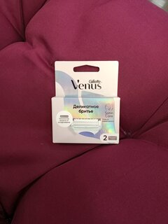 Сменные кассеты Venus, Satin Care Деликатное бритье, для женщин, 2 шт - фото 1 от пользователя