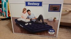 Матрас надувной Bestway, 191х137х22 см, 67287/004427BW, насос внешний, электрический, флокированный, 300 кг - фото 3 от пользователя