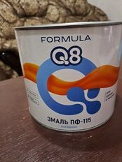 Эмаль Formula Q8, ПФ-115, алкидная, глянцевая, зеленая, 1.9 кг - фото 2 от пользователя