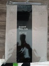 Скатерть 152х213 см, 100% полиэстер, Цветочная, Y268 - фото 3 от пользователя