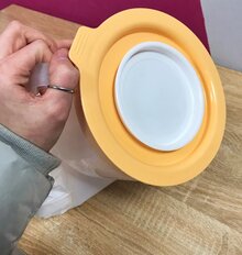 Емкость для миксера, пластик, мерная с крышкой, Plast team, Широкая Масленица, PT136010576 - фото 2 от пользователя