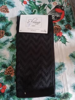 Полотенце кухонное махровое, 30х30 см, 450 г/м2, 100% хлопок, Silvano, Navy, черное, Узбекистан - фото 3 от пользователя