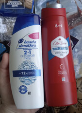 Набор подарочный для мужчин, Head &amp; Shoulders, шампунь-бальзам 2в1 200мл + Old Spice, гель для душа 250 мл - фото 3 от пользователя