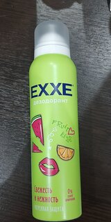 Дезодорант Exxe, Fruit kiss, Свежесть и нежность, для женщин, спрей, 150 мл - фото 4 от пользователя