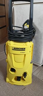 Мойка высокого давления Karcher, K4 Basic Car, 1.180-083.0, 1.8 кВт, 130 бар, 420 л/ч - фото 1 от пользователя