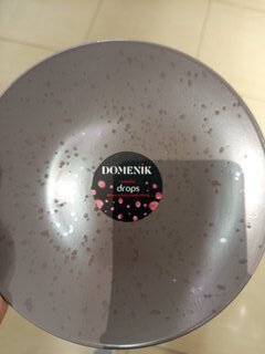 Тарелка обеденная, керамика, 24.8 см, круглая, Drops, Domenik, DMD151, серо-коричневая - фото 2 от пользователя