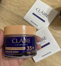 Крем для лица, Claire Cosmetics, Collagen Active Pro, дневной, 35+, 50 мл - фото 6 от пользователя