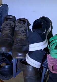 Подставка универсальная, пластик, 2 секции, 31х19.5х17 см, раздвижная, серая, Violet, Ротанг, 750218 - фото 9 от пользователя