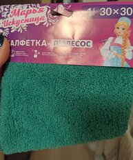 Салфетка бытовая для уборки, микрофибра, 30х30 см, в ассортименте, Марья Искусница, Пылесос - фото 7 от пользователя