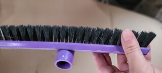 Щетка для пола, полипропилен, 5х7.5х26 см, короткий ворс, Мультипласт, Шробер, MPG961178 - фото 8 от пользователя