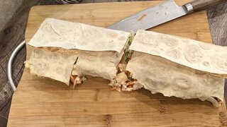 Доска разделочная бамбук, 38х28х1.8 см, с ручкой, прямоугольная, Daniks, H-1080L - фото 5 от пользователя