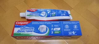 Зубная паста Colgate, Тройное действие, 150 мл - фото 1 от пользователя