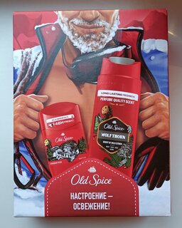 Набор подарочный мужской, Old Spice, Wolfthorn, дезодорант стик 50 мл + гель для душа 250 мл - фото 1 от пользователя