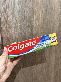 Зубная паста Colgate, Тройное действие, 150 мл - фото 3 от пользователя