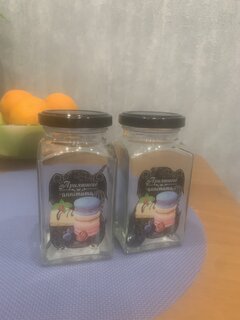 Банка для сыпучих продуктов, стекло, 0.312 л, с крышкой, с ложкой, Микс, 626-2223/2224, в ассортименте - фото 1 от пользователя