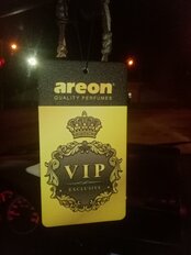 Ароматизатор в машину подвесной, сухой, Areon, &quot;VIP&quot; - Black King, 704-VIP-02 - фото 8 от пользователя