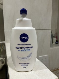 Гель для душа Nivea, Увлажнение и забота, 750 мл - фото 3 от пользователя