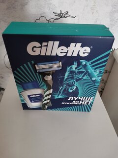 Набор подарочный для мужчин, Gillette, Mach 3 Start, станок для бритья c 1 кассетой + лосьон после бритья 50 мл - фото 2 от пользователя