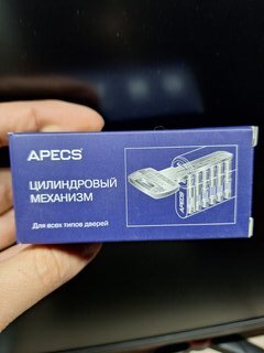 Личинка замка двери Apecs, SM-60-BLM, 33864, 60 мм, черная - фото 1 от пользователя