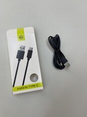 Кабель USB, Red Line, USB Type-C, 1 м, черный, УТ000010553 - фото 6 от пользователя