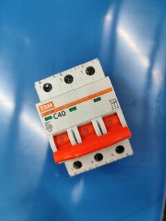 Автоматический выключатель TDM Electric, ВА47-29, 3 полюса, 40, 4.5 кА, С, SQ0206-0113 - фото 1 от пользователя