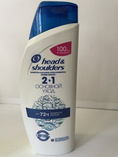 Шампунь бальзам-ополаскиватель Head &amp; Shoulders, 2в1 Основной уход, против перхоти, 600 мл - фото 1 от пользователя