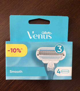 Сменные кассеты для бритв Venus, Smooth, для женщин, 4 шт - фото 2 от пользователя