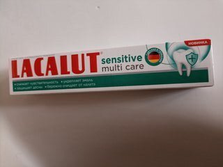 Зубная паста Lacalut, Sensitive, 75 мл - фото 2 от пользователя