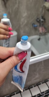 Зубная паста Aquafresh, Сияющая белизна, 75 мл - фото 2 от пользователя