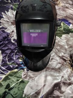 Маска сварочная хамелеон, Welder, Pro Ф5, 9-13 DIN, WDP-Ф5-П-LE - фото 7 от пользователя