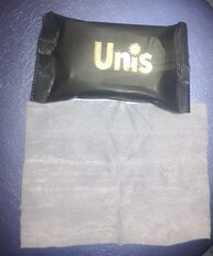 Салфетки влажные Unis, Perfume Black, антибактериальные, 15 шт, 5/15-465 - фото 2 от пользователя