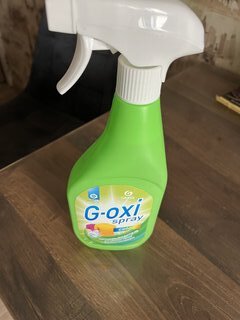 Пятновыводитель Grass, G-oxi spray, 600 мл, жидкость, для цветного, кислородный, 125495 - фото 7 от пользователя