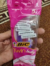 Станок для бритья Bic, Twin Lady, для женщин, 5 шт, одноразовые, 868207 - фото 2 от пользователя