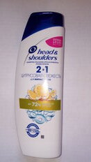 Шампунь Head &amp; Shoulders, Цитрусовая свежесть 2в1, против перхоти, 400 мл - фото 1 от пользователя