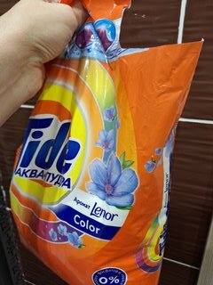 Стиральный порошок Tide, 4.5 кг, автомат, для цветного белья, Color с ароматом Lenor - фото 2 от пользователя