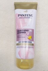 Бальзам-ополаскиватель для тонких волос, Pantene Pro-V, Rose Miracles Объем от корней до кончиков, 200 мл - фото 1 от пользователя