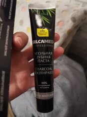 Зубная паста Silcamed, Proffessional Black Whitening, 75 г - фото 6 от пользователя