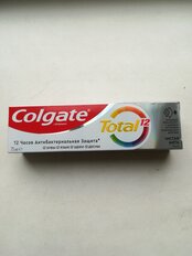 Зубная паста Colgate, Total 12 Чистая мята, 75 мл - фото 2 от пользователя