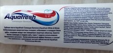 Зубная паста Aquafresh, Сияющая белизна, 75 мл - фото 6 от пользователя