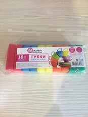 Губка для посуды, 10 шт, Standart, Марья Искусница, в ассортименте - фото 1 от пользователя